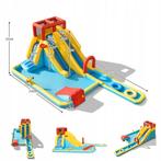 2dekans | Springkussen Waterpark speeltuin 622x335x225 cm, Ophalen of Verzenden, Zo goed als nieuw