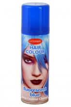 Haarspray Fluor Blauw125Ml, Hobby en Vrije tijd, Feestartikelen, Verzenden, Nieuw