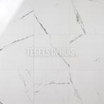 Vloertegel / wandtegel aura marmer grijs 120x120 gepolijst, Doe-het-zelf en Verbouw, Tegels, Keramiek, Nieuw, Ophalen of Verzenden