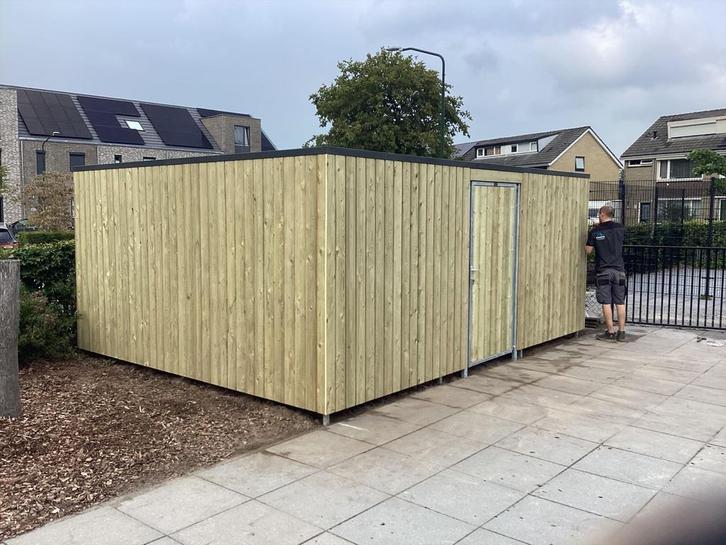 Fietsenstalling  Fietsenberging  Fietsoverkapping Diverse +, Fietsen en Brommers, Fietsaccessoires | Fietsenrekken, Nieuw