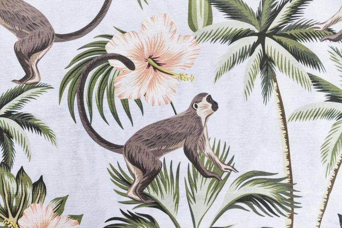 Esclusivo tessuto con Scimmiette - 5,00 x 2,80 meters, Antiek en Kunst, Antiek | Kleden en Textiel