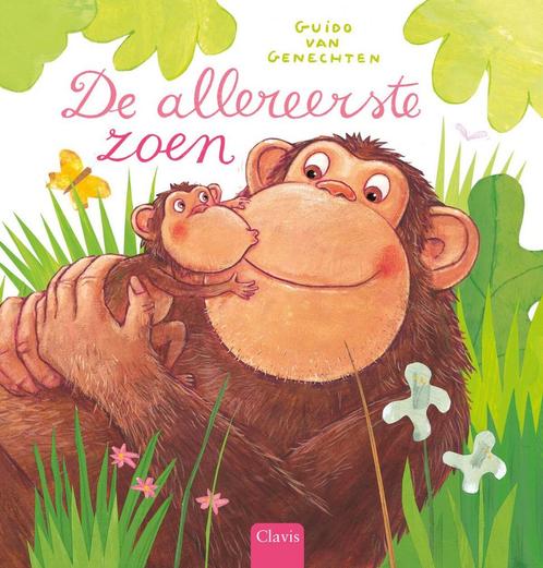 De allereerste zoen (9789044850208, Guido Van Genechten), Boeken, Kinderboeken | Kleuters, Nieuw, Verzenden