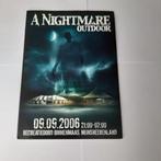 Posters - A nightmare outdoor  09.09.2006 recreatieoord, Verzamelen, Posters, Gebruikt, Verzenden, Muziek