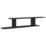 Zwarte Wandplank TV Meubel | Tweedekansje | OP=OP, Huis en Inrichting, 100 tot 150 cm, Nieuw, Ophalen of Verzenden, Minder dan 25 cm