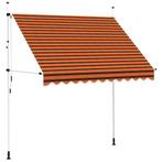 Terras Luifel Oranje/Bruin 250cm | OP = OP | Sla je slag!, Tuin en Terras, Nieuw, Ophalen of Verzenden, 250 cm tot 450 cm, Uitvalscherm
