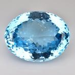 Zonder minimumprijs - 1 pcs Blauw Topaas - 85.03 ct -, Nieuw
