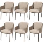 Bernini dining tuinstoel terre 4 Seasons Outdoor set van 6, Tuin en Terras, Tuinstoelen, Ophalen of Verzenden, Nieuw