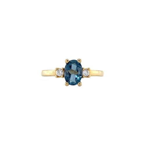 Grace ring 14 krt - London, Sieraden, Tassen en Uiterlijk, Ringen, Nieuw, Ophalen of Verzenden