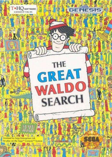 The Great Waldo Search-Excl. Handleiding Amerikaans (Sega, Spelcomputers en Games, Games | Sega, Zo goed als nieuw, Ophalen of Verzenden