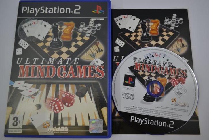 Ultimate Mind Games (PS2 PAL), Spelcomputers en Games, Games | Sony PlayStation 2, 1 speler, Zo goed als nieuw, Verzenden
