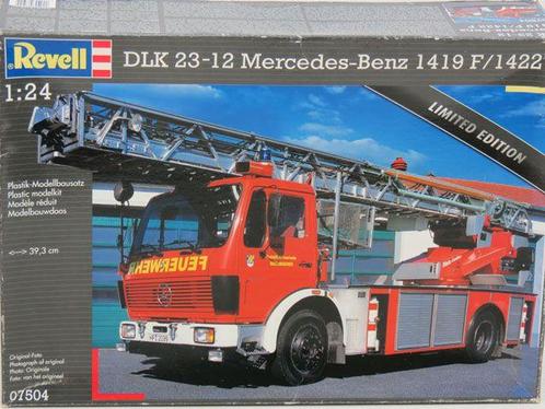 Revel 07504 DLK 23-12 Mercedes-Benz 1419 F /1422 F (Revell), Hobby en Vrije tijd, Modelbouw | Figuren en Diorama's, Zo goed als nieuw