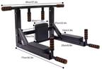 Wandmontage Pull-up Bar en Dip Station – Fitnessapparaat, Sport en Fitness, Verzenden, Nieuw