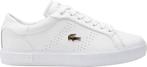 Lacoste Powercourt 2.0 Dames Sneakers - Wit/Goud - Maat 39, Kleding | Dames, Verzenden, Nieuw, Wit