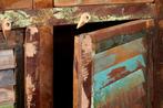Uniek dressoir JAKARTA 125cm gerecycled massief hout van, Nieuw, Ophalen of Verzenden