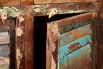 Uniek dressoir JAKARTA 125cm gerecycled massief hout van, Huis en Inrichting, Kasten | Overige, Ophalen of Verzenden, Nieuw