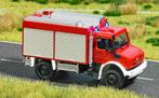 Busch - Mercedes Unimog Feuerwehr H0 (Bu5599), Nieuw, 1:50 tot 1:144