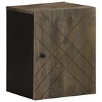 vidaXL Badkamerkast wandgemonteerd 38x33x48 cm massief, Verzenden, Nieuw, Minder dan 100 cm