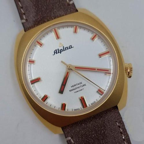 Alpina - Startimer Pilot Heritage Manufacture (Ltd. Ed. of, Sieraden, Tassen en Uiterlijk, Horloges | Heren