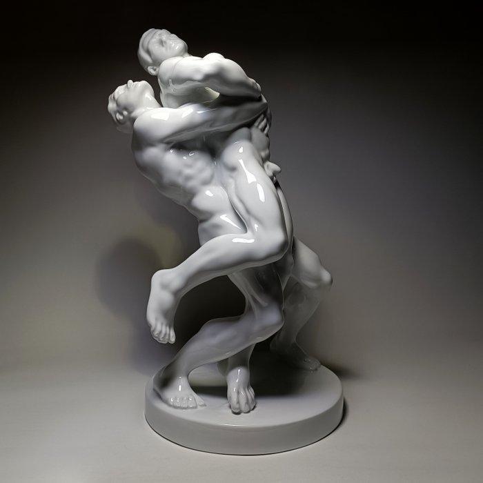 Herend - Béla Pankotai Farkas (1885-1945) - sculptuur, Nude, Antiek en Kunst, Kunst | Designobjecten