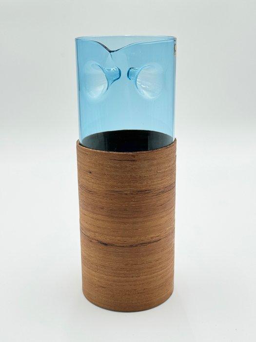 Pukeberg - Goran Warff - Kruik - Glas, teak, Antiek en Kunst, Antiek | Glas en Kristal