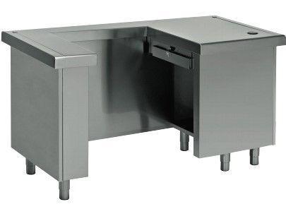 Kassa werk unit | rechts |  (B)150x(D)80x(H)90cm, Zakelijke goederen, Horeca | Keukenapparatuur, Nieuw in verpakking, Verzenden