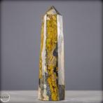 Indonesisch achat obelisk met drusen – grounding en