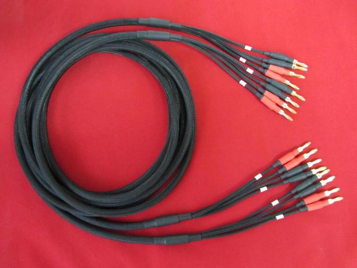 Luidsprekerkabels Single-Wire, Bi-Wire, Bi Amp _ High End., Audio, Tv en Foto, Audiokabels en Televisiekabels, Luidsprekerkabel