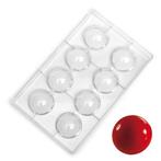 Martellato Chocolade Holvorm Halve Bol (8x) Ø50 mm, Hobby en Vrije tijd, Taarten en Cupcakes maken, Verzenden, Nieuw