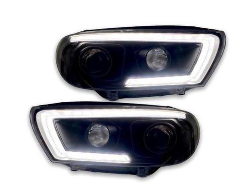 Koplampen VW Scirocco lll 08-14 DRL Dynamic LED Zwart, Auto-onderdelen, Overige Auto-onderdelen, Ophalen of Verzenden