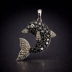 Zonder minimumprijs - Hanger Zilver - Diamant