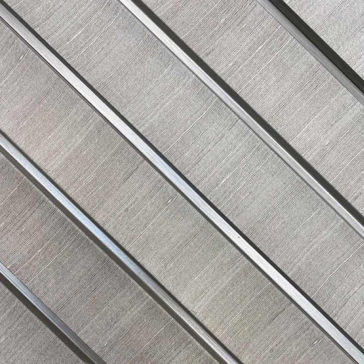 Wandpaneel Grace Grijs 270x12x1.2cm, Huis en Inrichting, Woonaccessoires | Wanddecoraties, Nieuw, Ophalen of Verzenden