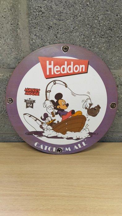 Mickey Mouse - 1 reclame bord Mickey & Donald Heddon, Verzamelen, Disney