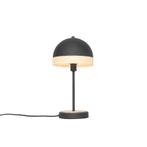 Oosterse tafellamp zwart met rotan 20 cm - Magna Rotan, Huis en Inrichting, Lampen | Tafellampen, Minder dan 50 cm, Nieuw, Overige materialen