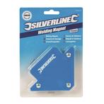 Silverline Lasmagneet - 75 mm - Hoeken 45°, 90°, 135° - K, Doe-het-zelf en Verbouw, Gereedschap | Lasapparaten, Ophalen of Verzenden