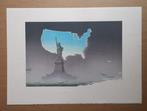 Michel Dubré (1942). - The Statue of Liberty, signed and, Antiek en Kunst