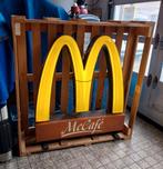 McDonalds McCafe Bord met Licht - Origineel - 98 x110cm, Verzamelen, Merken en Reclamevoorwerpen, Ophalen, Gebruikt