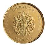 Gibraltar. 2023 1/10 oz Lady Justice Gold Coin