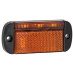 LED markeringslicht amber  | 12-24v | 40cm. kabel, Auto diversen, Aanhangwagen-onderdelen, Verzenden, Nieuw
