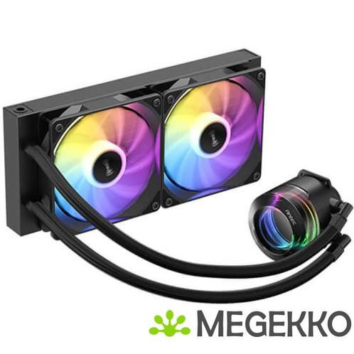 Antec Vortex Lum 240 ARGB Black, Computers en Software, Computerkoelers, Nieuw, Verzenden