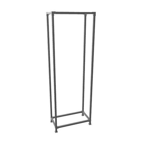 Haardhout opslag Kalmar | Vierkant Zwart 25x25 mm | Vloer |, Tuin en Terras, Haardhout, Ophalen of Verzenden