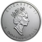 Canadian Maple Leaf 1 oz 2002 (567.196 oplage), Zilver, Losse munt, Verzenden, Noord-Amerika