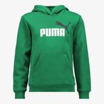 Puma Essentials Big Logo kinder hoodie groen maat 158/164, Verzenden, Nieuw