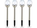 Veiling - i-Glow Solar Glass ball Lights 4pack, Nieuw