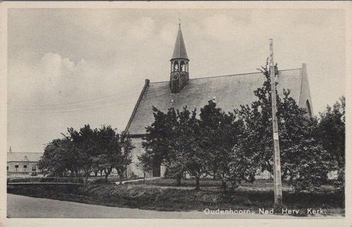 OUDENHOORN - Ned. Herv. Kerk, Verzamelen, Ansichtkaarten | Nederland, Verzenden