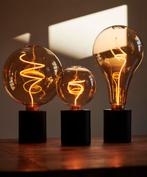 Bailey Spiraled XL G125 E27 4.9W 200lm 1800K Goud Dimbaar, Huis en Inrichting, Ophalen of Verzenden, Nieuw