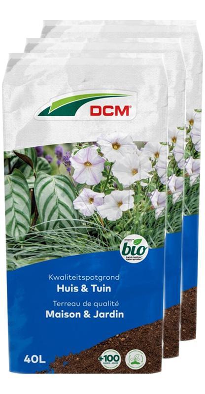 Pallet DCM Potgrond Huis & Tuin 60x40L (2400L), Tuin en Terras, Aarde en Mest, Ophalen of Verzenden