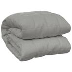 Verzwaringsdeken 220x235 15kg grijs | Retourdeal | 41% Ko..., Ophalen of Verzenden, Deken of Dekbed, Grijs, Nieuw