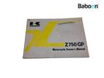 Instructie Boek Kawasaki Z 750 GP 1982 (KZ750R) English, Motoren, Verzenden, Gebruikt
