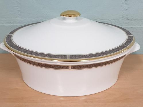 Wedgwood Shagreen Cocoa Dekschaal, Huis en Inrichting, Keuken | Servies, Nieuw, Overige materialen, Overige stijlen, Verzenden