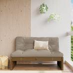 vidaXL Middenbank 120x80 cm massief grenenhout honingbruin, Verzenden, Nieuw
